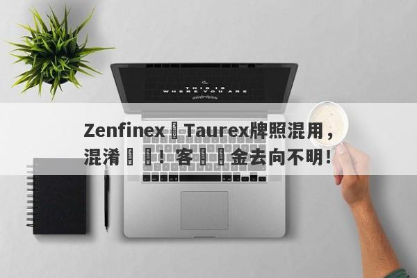 Zenfinex與Taurex牌照混用，混淆視聽！客戶資金去向不明！