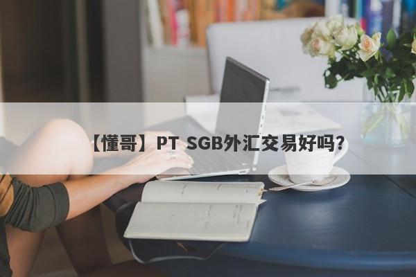 【懂哥】PT SGB外汇交易好吗？
