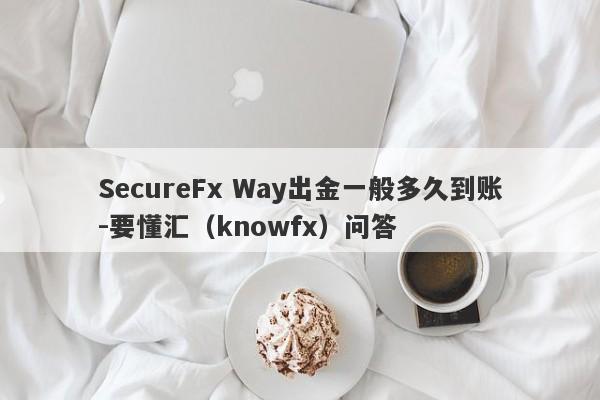 SecureFx Way出金一般多久到账-要懂汇（knowfx）问答