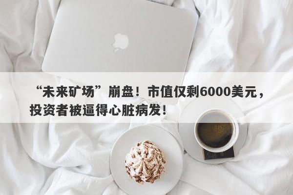 “未来矿场”崩盘！市值仅剩6000美元，投资者被逼得心脏病发！