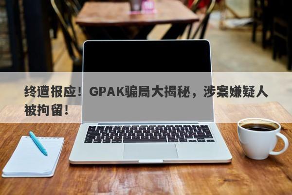 终遭报应！GPAK骗局大揭秘，涉案嫌疑人被拘留！