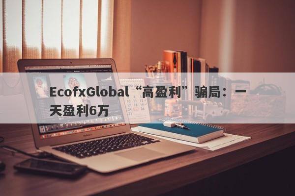 EcofxGlobal“高盈利”骗局：一天盈利6万