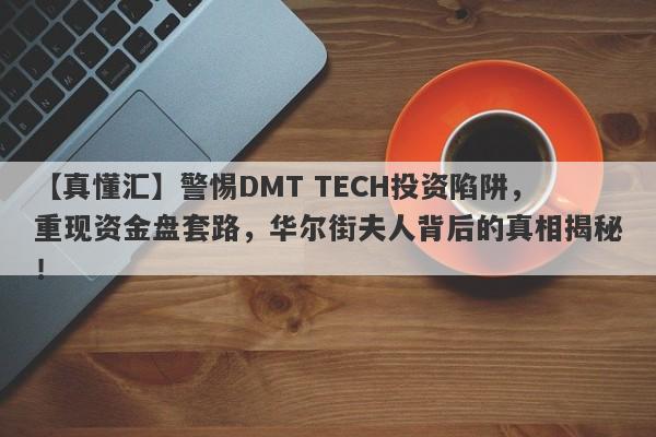 【真懂汇】警惕DMT TECH投资陷阱，重现资金盘套路，华尔街夫人背后的真相揭秘！