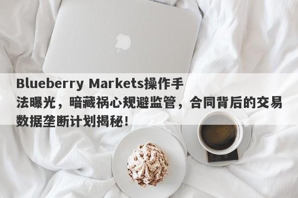 Blueberry Markets操作手法曝光，暗藏祸心规避监管，合同背后的交易数据垄断计划揭秘！