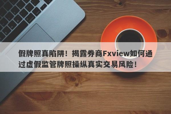 假牌照真陷阱！揭露券商Fxview如何通过虚假监管牌照操纵真实交易风险！