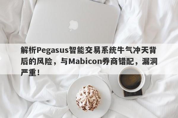 解析Pegasus智能交易系统牛气冲天背后的风险，与Mabicon券商错配，漏洞严重！