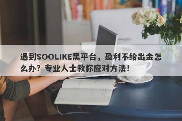 遇到SOOLIKE黑平台，盈利不给出金怎么办？专业人士教你应对方法！