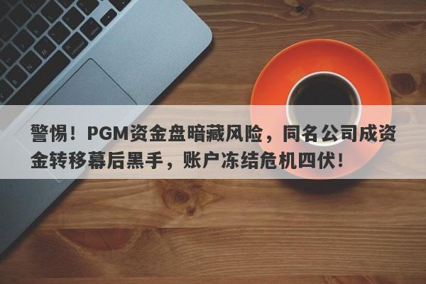 警惕！PGM资金盘暗藏风险，同名公司成资金转移幕后黑手，账户冻结危机四伏！