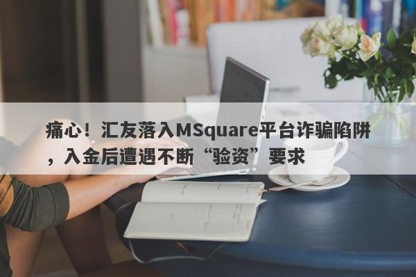 痛心！汇友落入MSquare平台诈骗陷阱，入金后遭遇不断“验资”要求