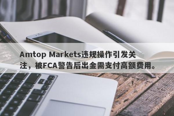 Amtop Markets违规操作引发关注，被FCA警告后出金需支付高额费用。