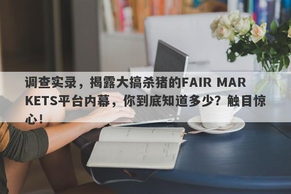 调查实录，揭露大搞杀猪的FAIR MARKETS平台内幕，你到底知道多少？触目惊心！