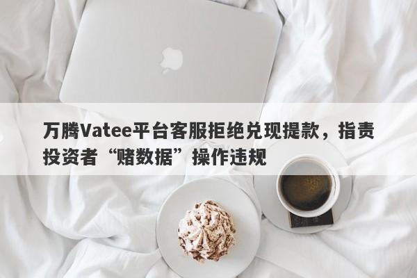 万腾Vatee平台客服拒绝兑现提款，指责投资者“赌数据”操作违规