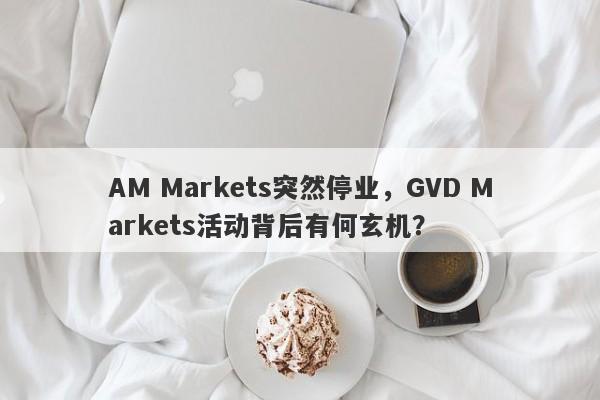 AM Markets突然停业，GVD Markets活动背后有何玄机？