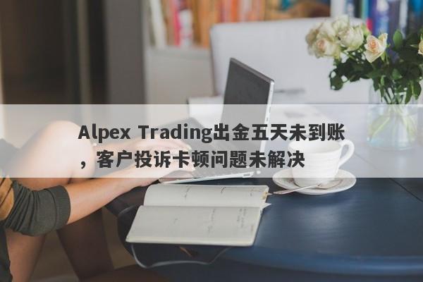 Alpex Trading出金五天未到账，客户投诉卡顿问题未解决