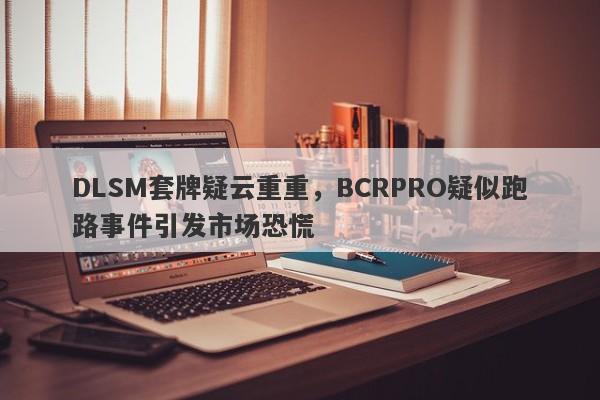 DLSM套牌疑云重重，BCRPRO疑似跑路事件引发市场恐慌